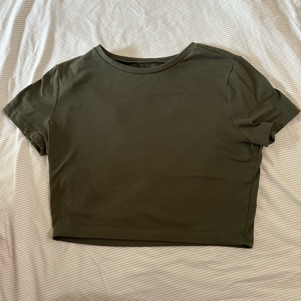 Army green top